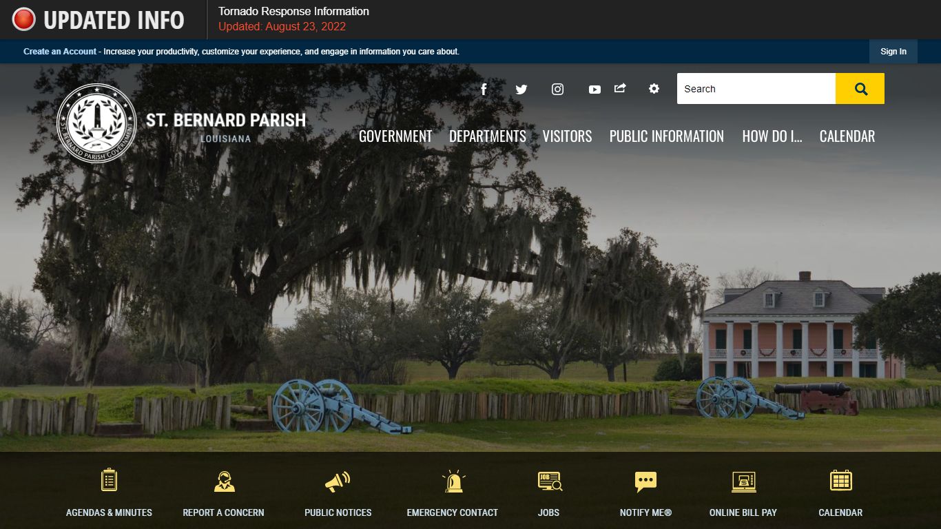 St. Bernard Parish, LA | Official Website