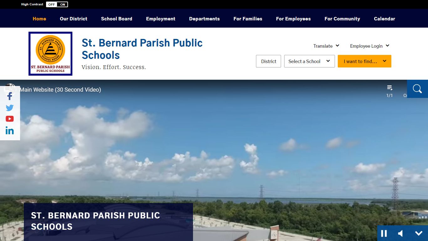 St. Bernard Parish School District / Homepage